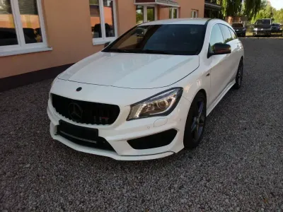 Gebraucht Mercedes CLA200 AMG 156 PS (114 kW) 2016 Weiß Coupé