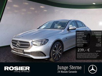 Silber / hightechsilber (metallic) Gebraucht 2020 Mercedes E300 Avantgarde Limousine | 34.250 € (Fairer Preis)