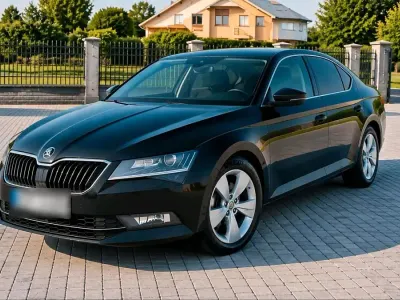 Gebraucht Skoda Superb 120 PS (88 kW) 2017 Schwarz Limousine