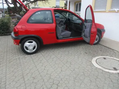 Gebraucht Opel Corsa 1997 Rot Kleinwagen