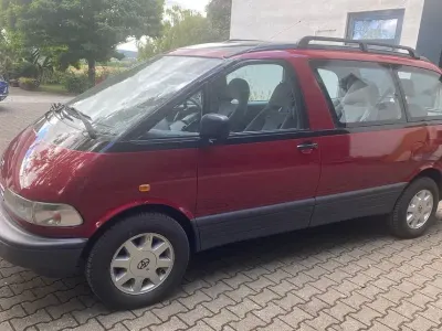 Gebraucht Toyota Previa 132 PS (97 kW) 1993 Rot Van / Kleinbus