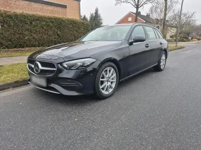 Brugt Mercedes C200 163 HK (119 kW) 2022 Sort Stationcar