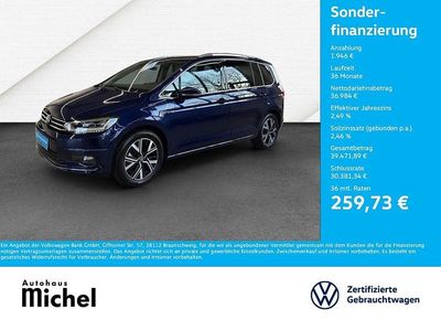 Gebraucht VW Touran Highline 150 PS (110 kW) 2025 Blau Van / Kleinbus
