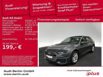 Gebraucht Audi A6 Sport 265 PS (194 kW) 2022 Daytonagrau perleffekt Kombi