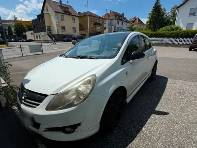 Gebraucht Opel Corsa 90 PS (66 kW) 2008 Weiß Kleinwagen