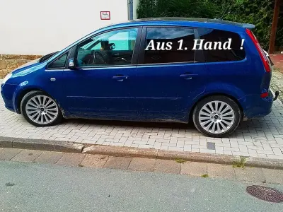 Gebraucht Ford C-MAX Titanium 125 PS (91 kW) 2008 Blau Van / Kleinbus