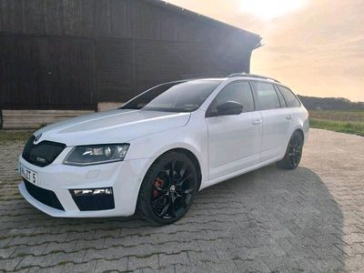 gebraucht Skoda Octavia RS DSG TDI EU6 Pano Kamera AHK Scheckheft TOP