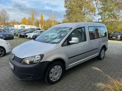 Gebraucht VW Caddy Maxi Trendline 102 PS (75 kW) 2014 Silber Van / Kleinbus
