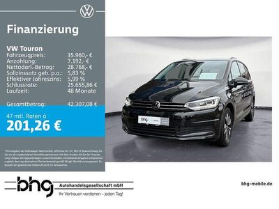 Gebraucht VW Touran Comfortline 150 PS (110 kW) 2025 Schwarz Van / Kleinbus