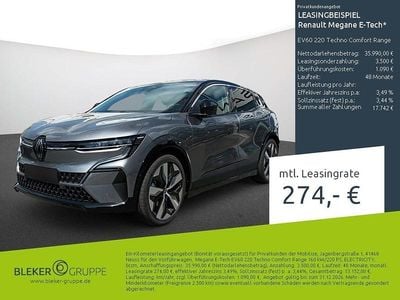 Usata Renault Mégane Komfort 160 kW (218 CV) 2025 Grigio Berlina