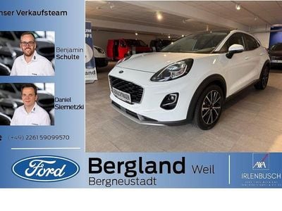 Lackierung solid "frostweiss" weiß Gebraucht 2024 Ford Puma Titanium SUV | 23.480 € (Guter Preis)
