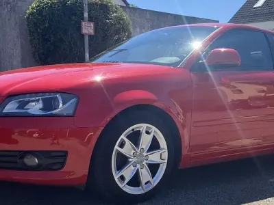 Gebraucht Audi A3 S-Line 125 PS (91 kW) 2009 Rot Kleinwagen