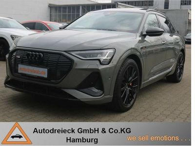 Gebraucht Audi e-tron Black Edition 300 kW (408 PS) 2021 Chronosgrau metallic SUV