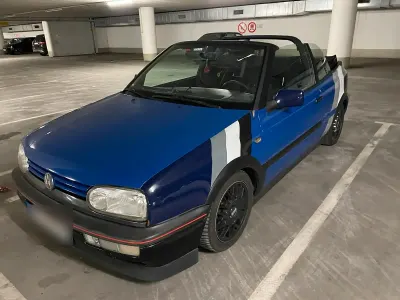 Gebraucht VW Golf Cabriolet 90 PS (66 kW) 1997 Blau Cabrio