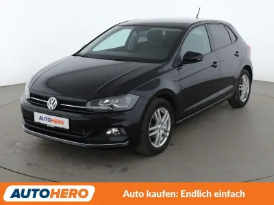 Gebraucht VW Polo Highline 95 PS (69 kW) 2020 Schwarz Kleinwagen