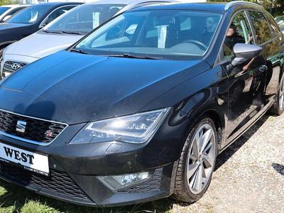 Usata Seat Leon ST FR 150 CV (110 kW) 2016 Nero Station wagon
