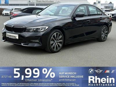 Gebraucht BMW 330e Sport Line 292 PS (214 kW) 2020 Schwarz Limousine