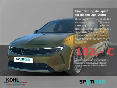 Brugt Opel Astra Business Edition 181 HK (133 kW) 2022 Gul Sedan