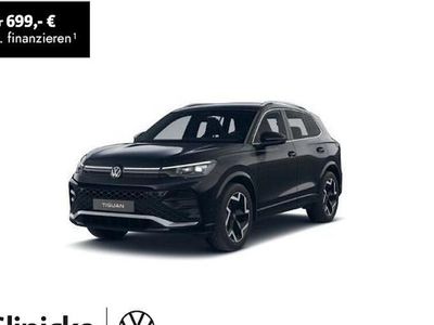 Grenadillschwarz metallic Neu 2025 VW Tiguan R-line SUV | 49.990 € (Etwas zu teuer)