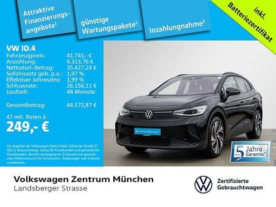 Gebraucht VW ID.4 Pro 210 kW (286 PS) 2025 Schwarz SUV