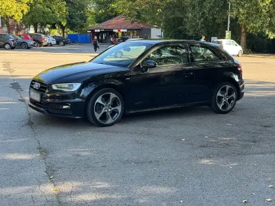 Gebraucht Audi A3 S-Line 184 PS (135 kW) 2014 Schwarz Limousine