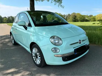 Usata Fiat 500 Lounge 69 CV (50 kW) 2014 Verde Utilitaria