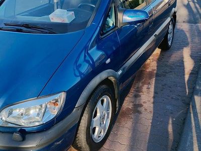 Gebraucht Opel Zafira 125 PS (91 kW) 2002 Blau Van / Kleinbus