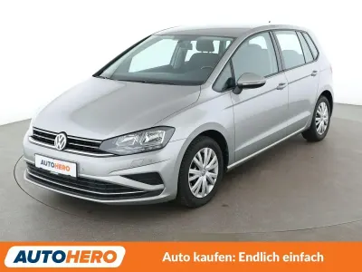 Gebraucht VW Golf Sportsvan Comfortline 131 PS (96 kW) 2019 Grau Van / Kleinbus