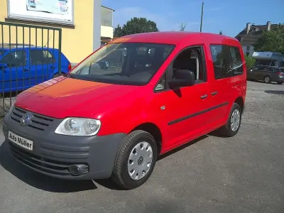 Gebraucht VW Caddy Life 102 PS (75 kW) 2006 Rot Van / Kleinbus