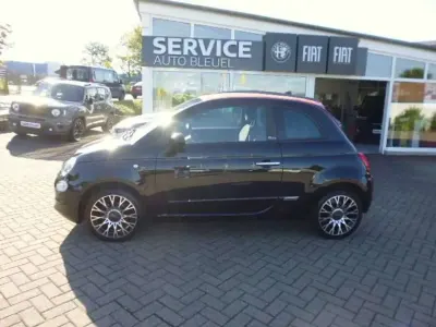 Gebraucht Fiat 500 Lounge 69 PS (50 kW) 2021 Vesuvio schwarz Cabrio