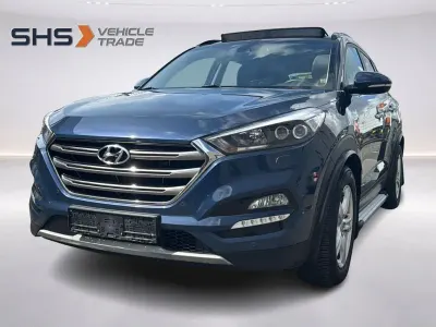 Gebraucht Hyundai Tucson Premium 185 PS (136 kW) 2017 Stargazing blue / mic SUV
