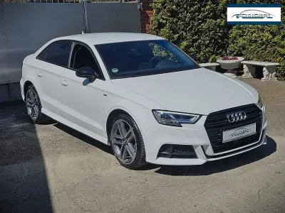 Brugt Audi A3 S-Line 150 HK (110 kW) 2018 Hvid Sedan