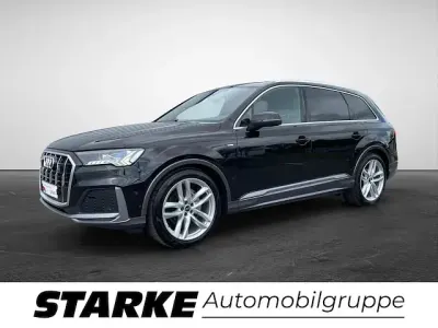Gebraucht Audi Q7 S-Line 286 PS (210 kW) 2023 Mythosschwarz metallic SUV