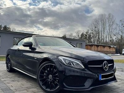 Gebraucht Mercedes C200 AMG line 184 PS (135 kW) 2017 Schwarz Cabrio