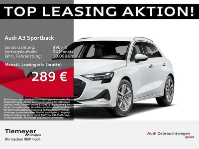 Gebraucht Audi A3 Advanced 150 PS (110 kW) 2024 Weiß Limousine