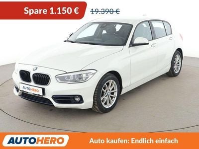 Gebraucht BMW 120 Sport Line 184 PS (135 kW) 2018 Weiß Kleinwagen