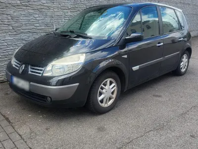 Gebraucht Renault Scénic II Avantage 111 PS (81 kW) 2005 Schwarz Van / Kleinbus