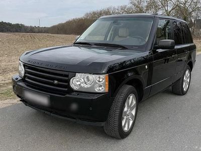 Gebraucht Land Rover Range Rover Vogue 272 PS (200 kW) 2008 Schwarz SUV