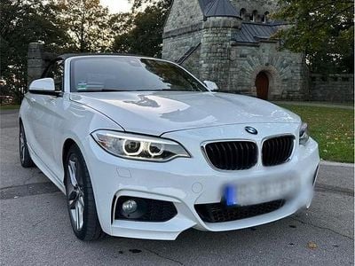 Second-hand BMW 220 M Sport 184 CP (135 kW) 2015 Alb Cabrio
