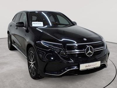 Obsidianschwarz metallic Gebraucht 2022 Mercedes EQC400 AMG line SUV | 35.989 € (Fairer Preis)