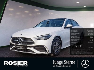 Gebraucht Mercedes C300e Advanced Plus 204 PS (150 kW) 2025 Weiß Limousine