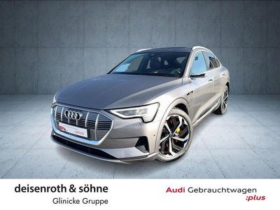 Taifungrau metallic Gebraucht 2021 Audi e-tron Sportback Ambiente SUV | 39.615 € (Teuer)