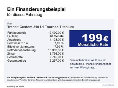 Gebraucht Ford Tourneo Custom 2016 Blau Van