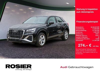 Gebraucht Audi Q2 S-Line 150 PS (110 kW) 2025 Schwarz / mythosschwarz SUV