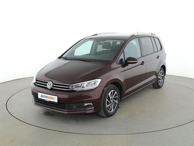 Gebraucht VW Touran Sound 150 PS (110 kW) 2017 Rot Van / Kleinbus