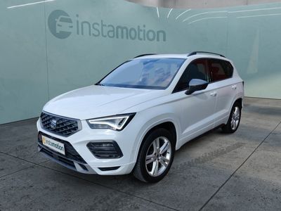 gebraucht Seat Ateca 2.0 TSI DSG 4Drive FR PANO NAVI LED AHK ACC KAMERA