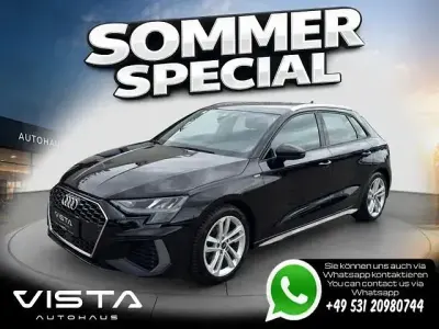 Gebraucht Audi A3 S-Line 150 PS (110 kW) 2023 Mythosschwarz metallic Limousine
