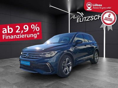 Nightshade blue metallic Gebraucht 2024 VW Tiguan R-line SUV | 36.850 € (Guter Preis)