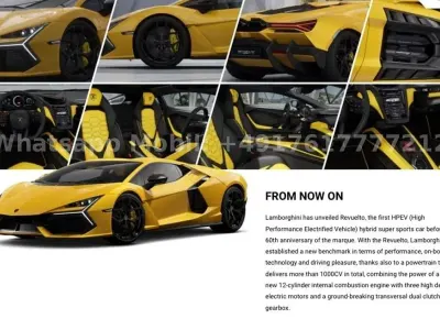 Neu Lamborghini Revuelto 1016 PS (747 kW) 2026 Giallo inti Coupé
