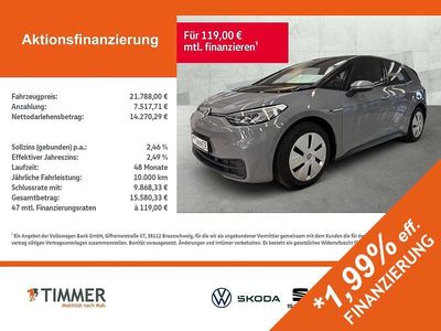 Gebraucht VW ID.3 Pro 150 kW (204 PS) 2022 Schwarz Kleinwagen